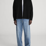 FRAME - Double Face Wool Trucker -- Black