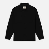 FRAME - Double Face Wool Trucker -- Black