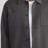 FRAME - Double Face Wool Trucker -- Grey