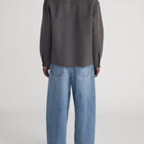 FRAME - Double Face Wool Trucker -- Grey