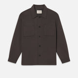 FRAME - Double Face Wool Trucker -- Grey