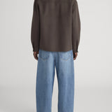 FRAME - Double Face Wool Trucker -- Mocha