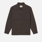 FRAME - Double Face Wool Trucker -- Mocha