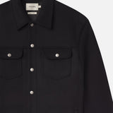 FRAME - Wool Trucker Jacket -- Black