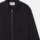 FRAME - Double Face Wool Blouson -- Black