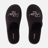 FRAME - Ritz Unisex House Slippers -- Chocolate Brown