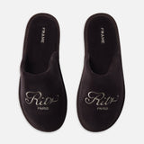 FRAME - Ritz Unisex House Slippers -- Chocolate Brown