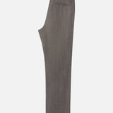 FRAME - Wide Leg Flannel Trousers -- Light Taupe