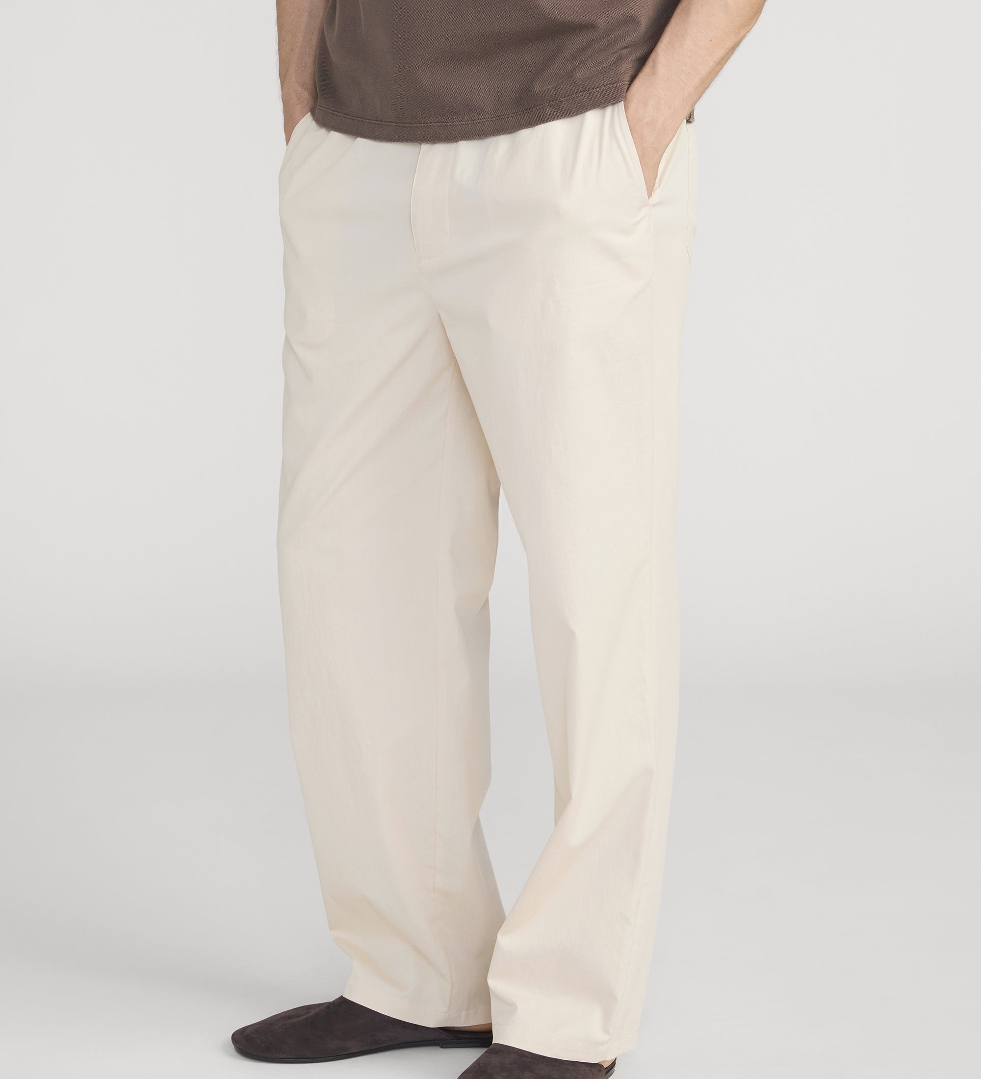 FRAME - Relaxed Cotton Trousers