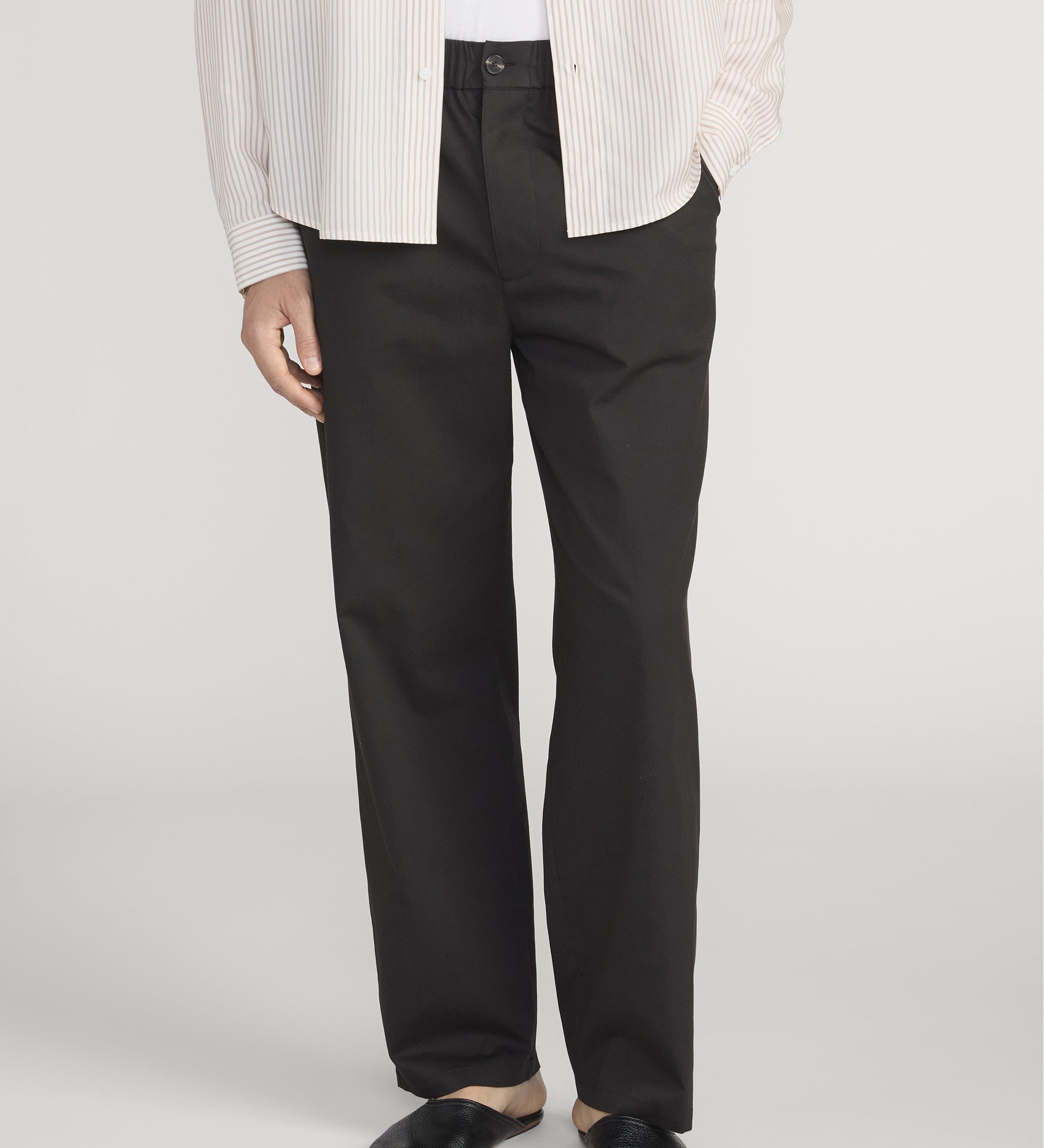 FRAME - Relaxed Cotton Trousers