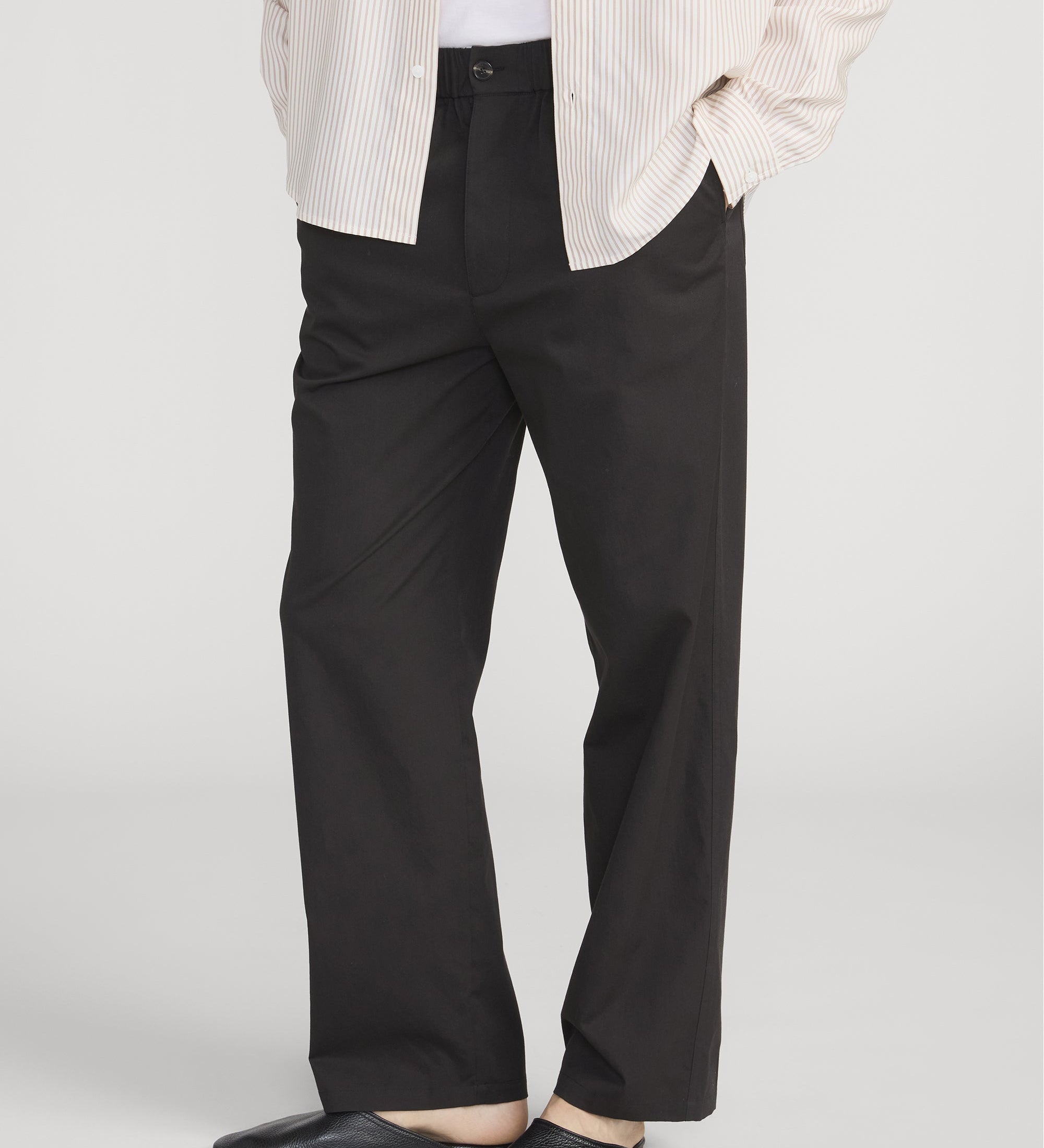 FRAME - Relaxed Cotton Trousers