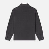 FRAME - Waffle Textured Shirt -- Heather Grey