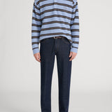 FRAME - The Ritz Brushed Cashmere Rugby Sweater