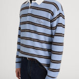 FRAME - The Ritz Brushed Cashmere Rugby Sweater