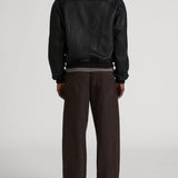 FRAME - Aviator Leather Jacket