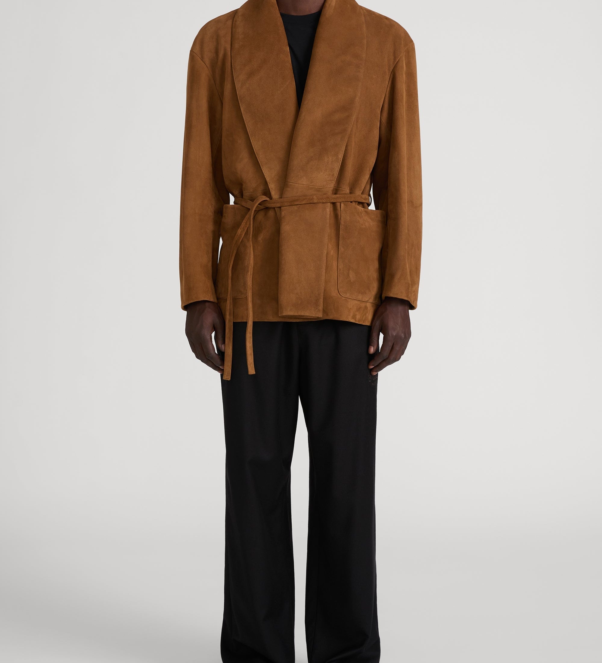 FRAME - The Ritz Suede Smoking Jacket