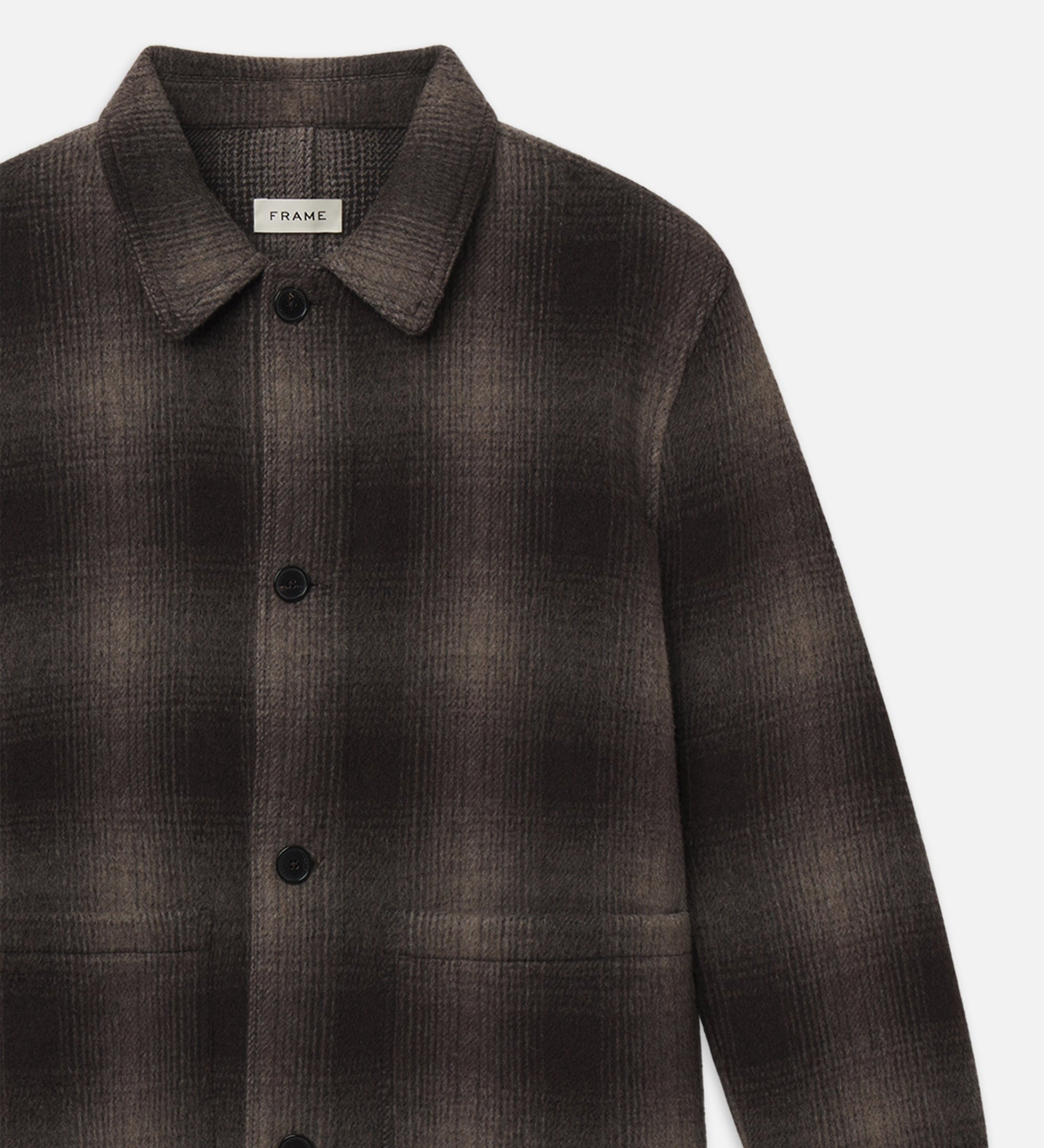 FRAME - Wool Plaid Jacket