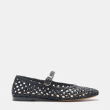 Le Monde Beryl - Mary Jane / Black Woven Leather