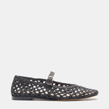 Le Monde Beryl - Mary Jane / Chocolate Woven Leather