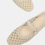 Le Monde Beryl - Mary Jane / Ecru Woven Leather