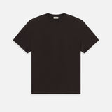 FRAME - Light Cotton Tee -- Dark Chocolate