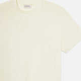 FRAME - Light Cotton Tee -- Off White