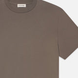 FRAME - Light Cotton Tee -- Smoky Mocha