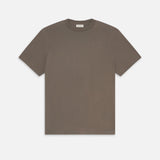 FRAME - Light Cotton Tee -- Smoky Mocha