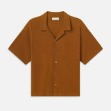 FRAME - Jacquard Short Sleeve Relaxed Shirt
