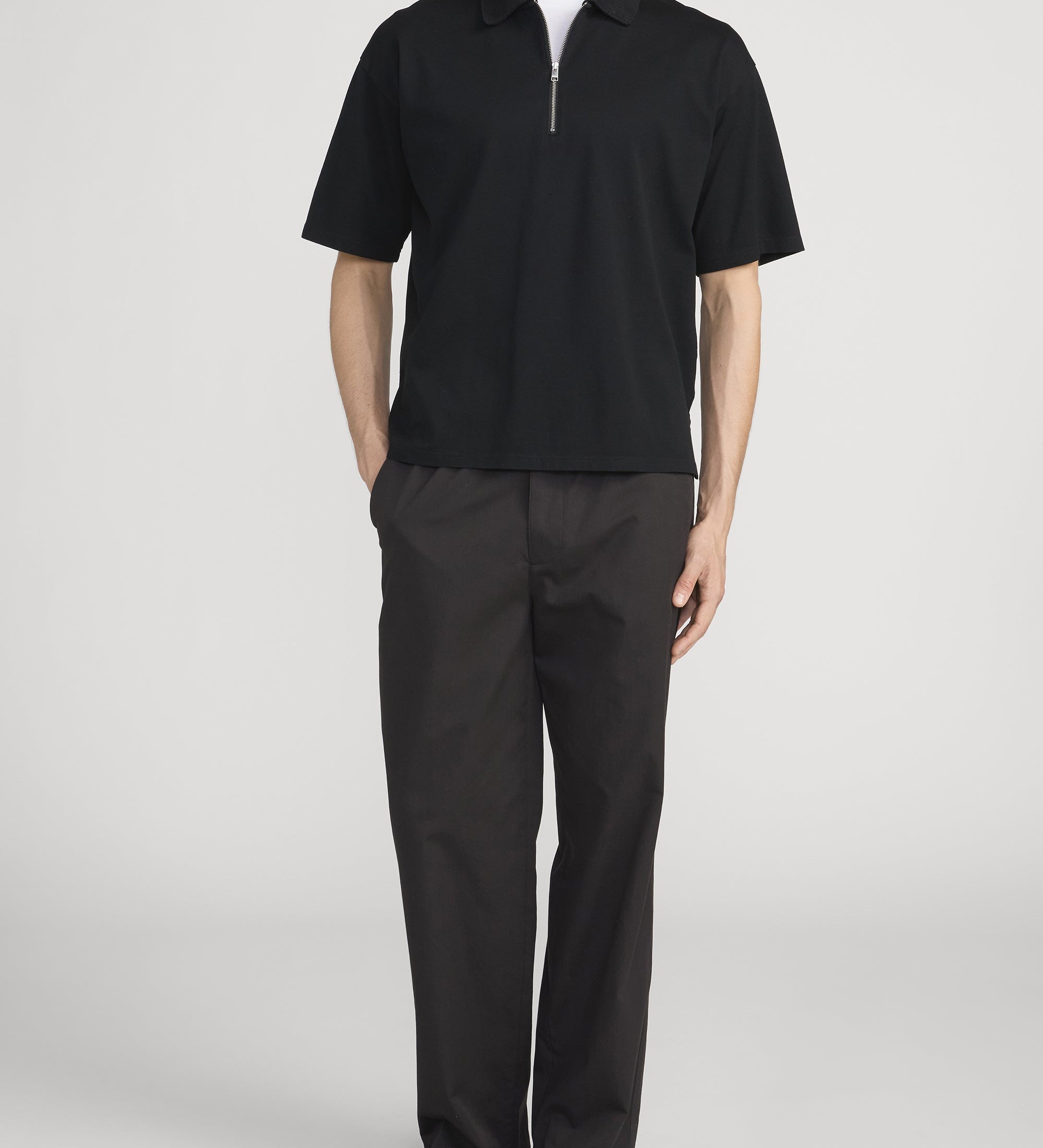 FRAME - Zip Polo Shirt