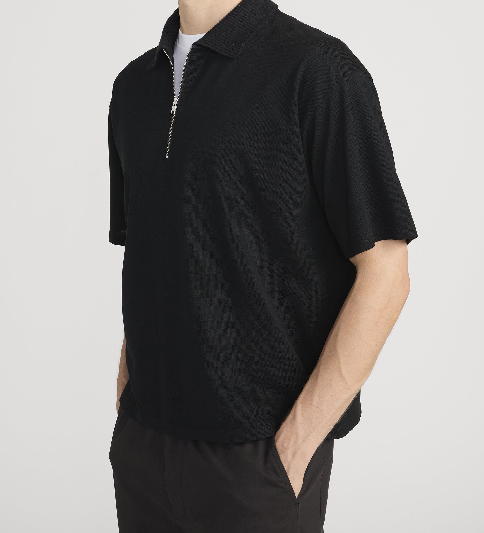 FRAME - Zip Polo Shirt