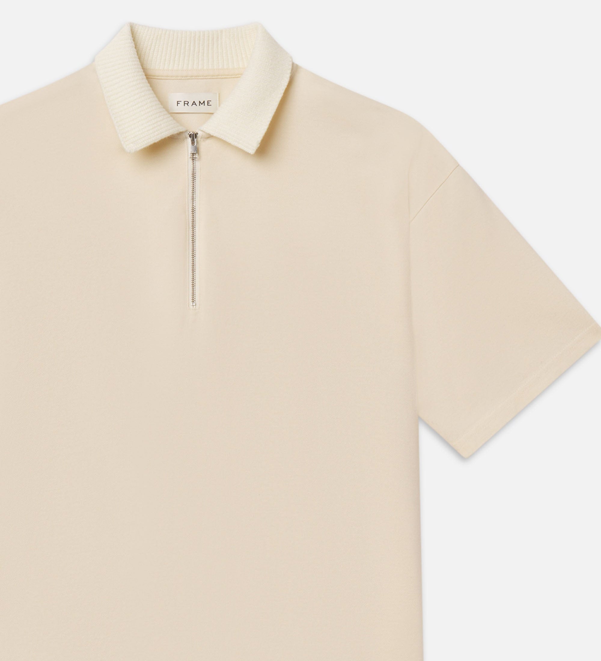 FRAME - Zip Polo Shirt