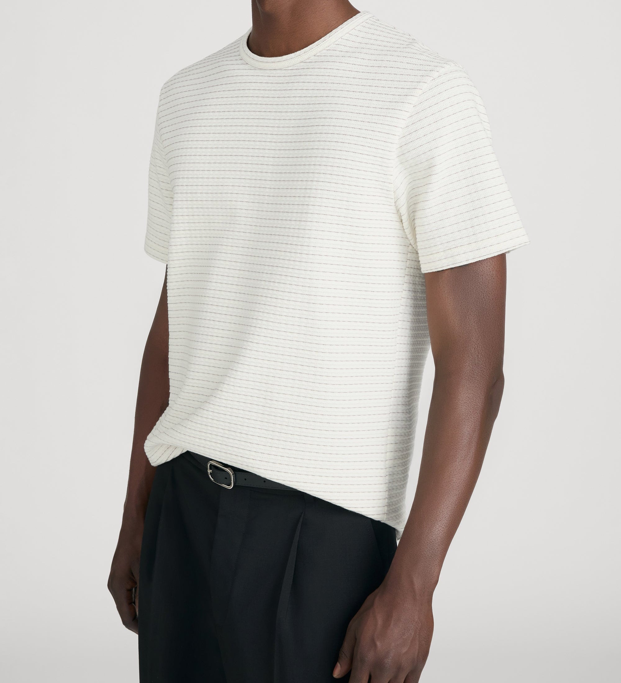 FRAME - Jacquard Stripe Tee
