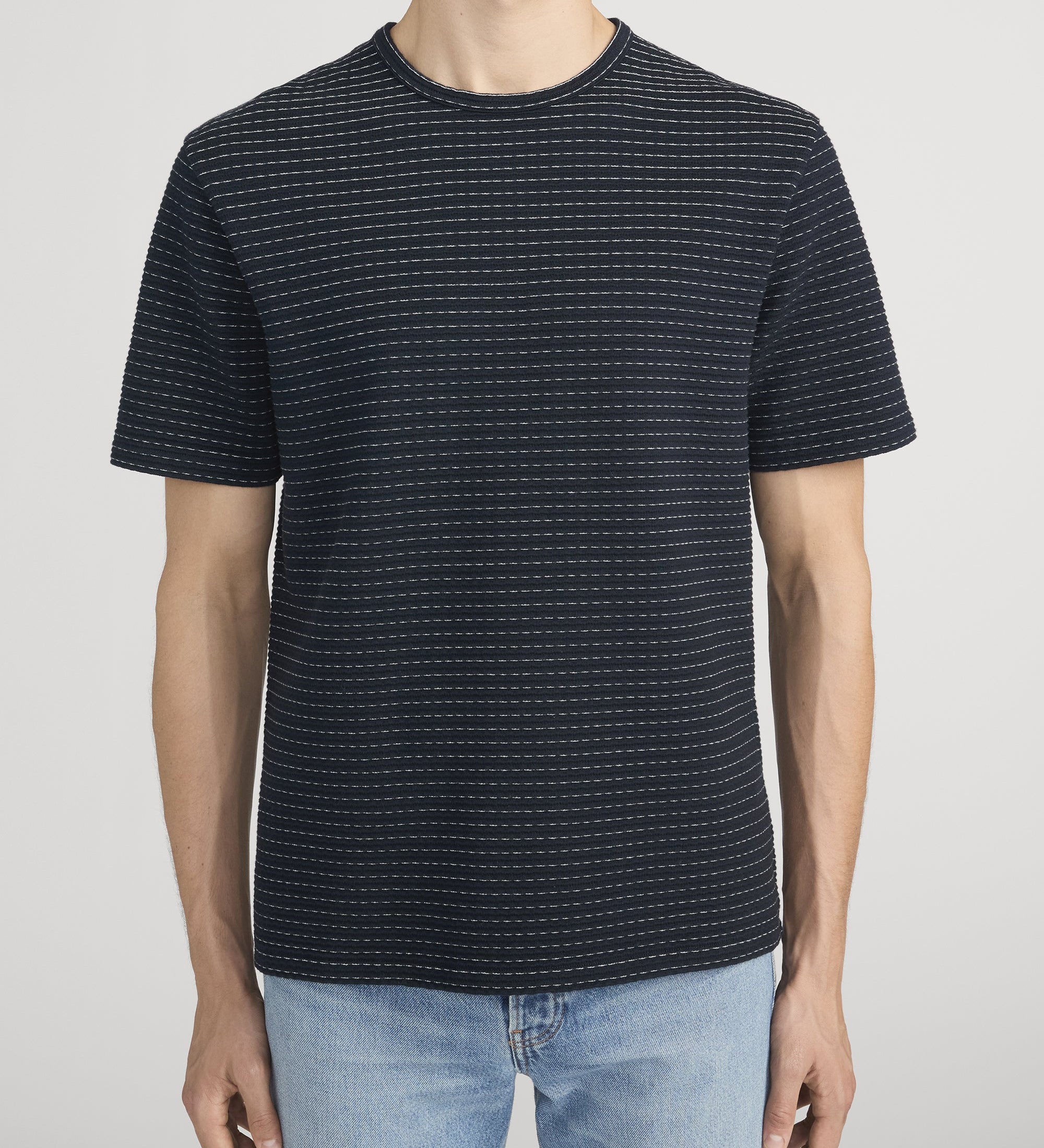 FRAME - Jacquard Stripe Tee