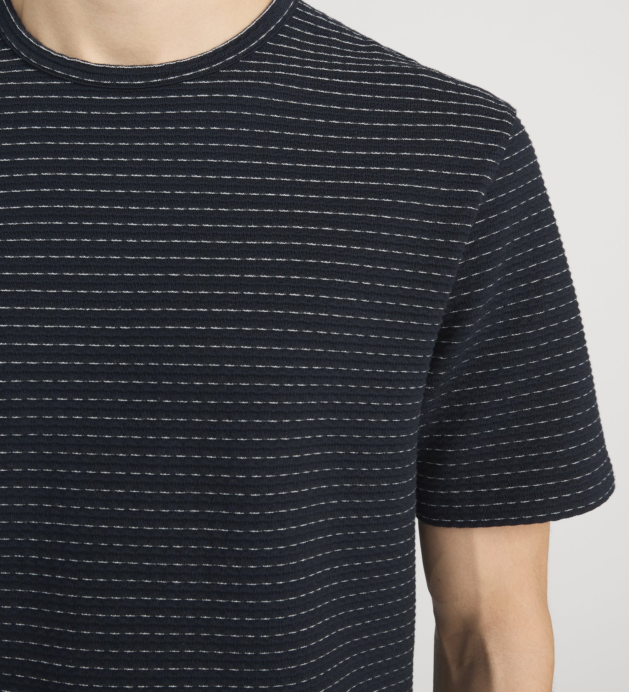 FRAME - Jacquard Stripe Tee