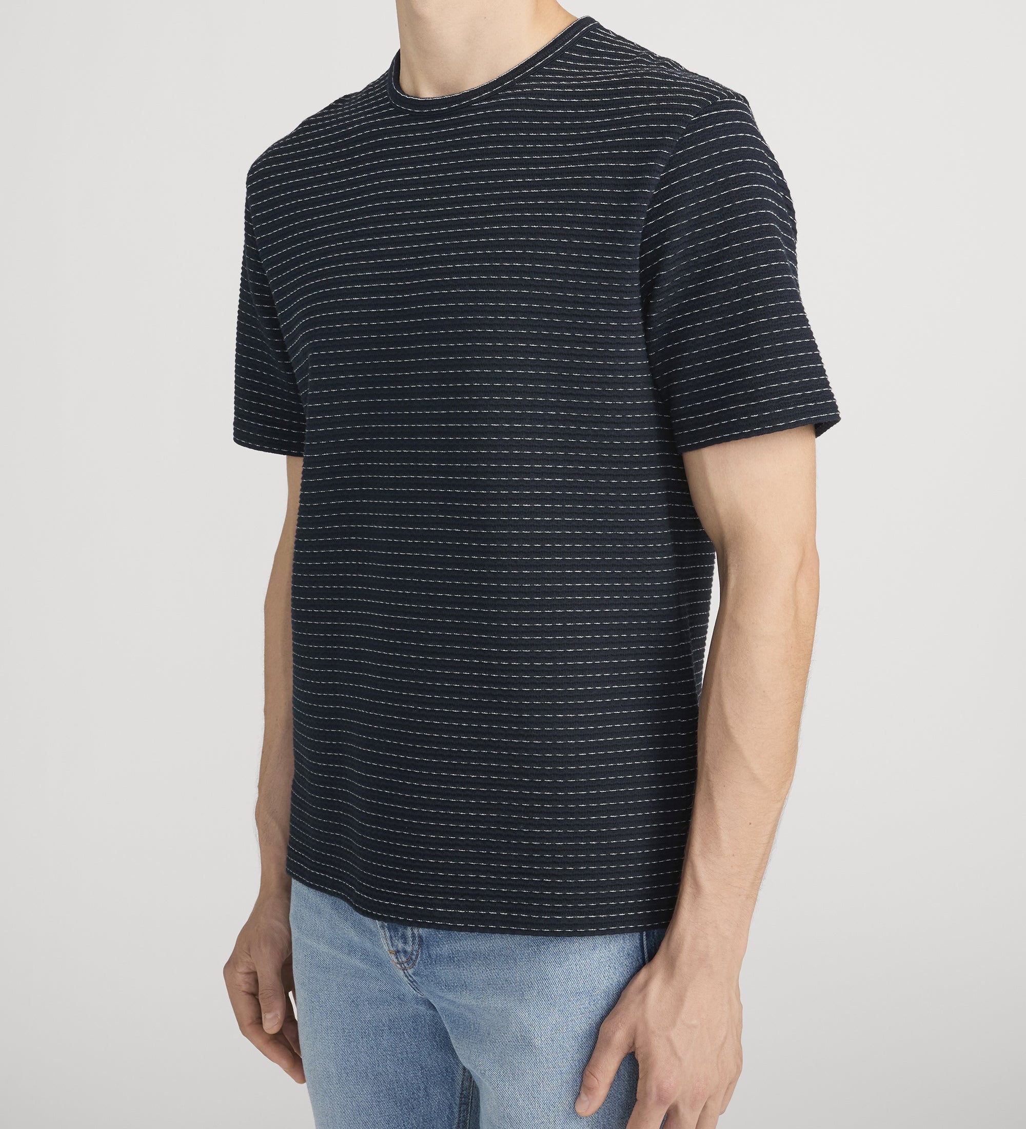 FRAME - Jacquard Stripe Tee