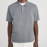FRAME - Washed Light Pique Polo