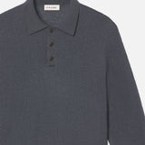 FRAME - Long Sleeve Polo Sweater