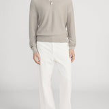 FRAME - Long Sleeve Polo Sweater