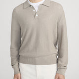 FRAME - Long Sleeve Polo Sweater