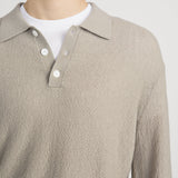 FRAME - Long Sleeve Polo Sweater