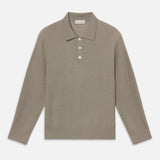 FRAME - L/S POLO SWEATER