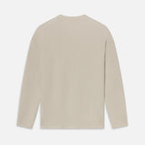 FRAME - Ribbed Crewneck Sweater -- Cream