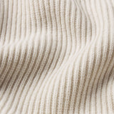 FRAME - Ribbed Crewneck Sweater -- Cream