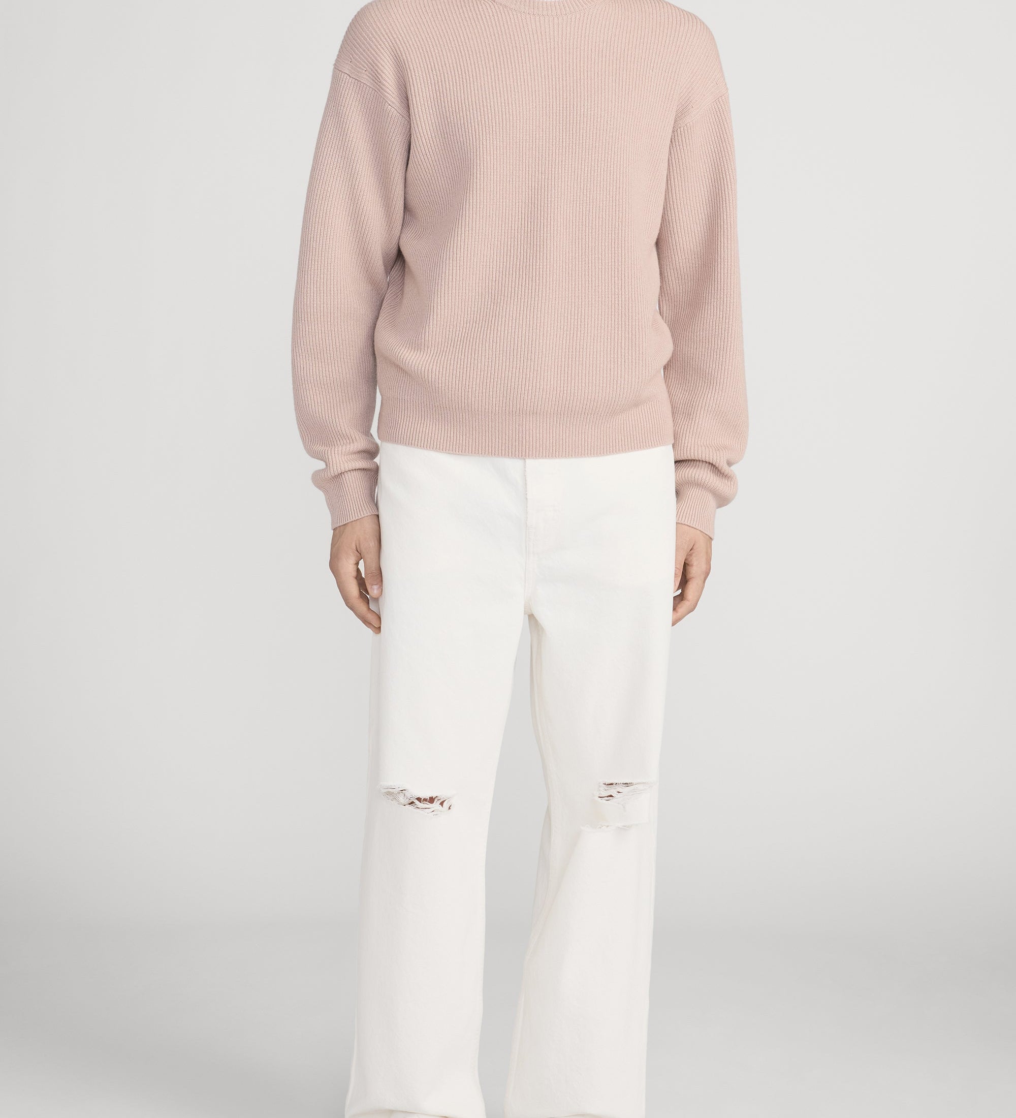 FRAME - Ribbed Crewneck Sweater