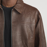 FRAME - Textured Leather Bomber