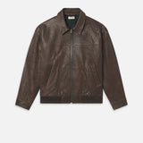 FRAME - Textured Leather Bomber