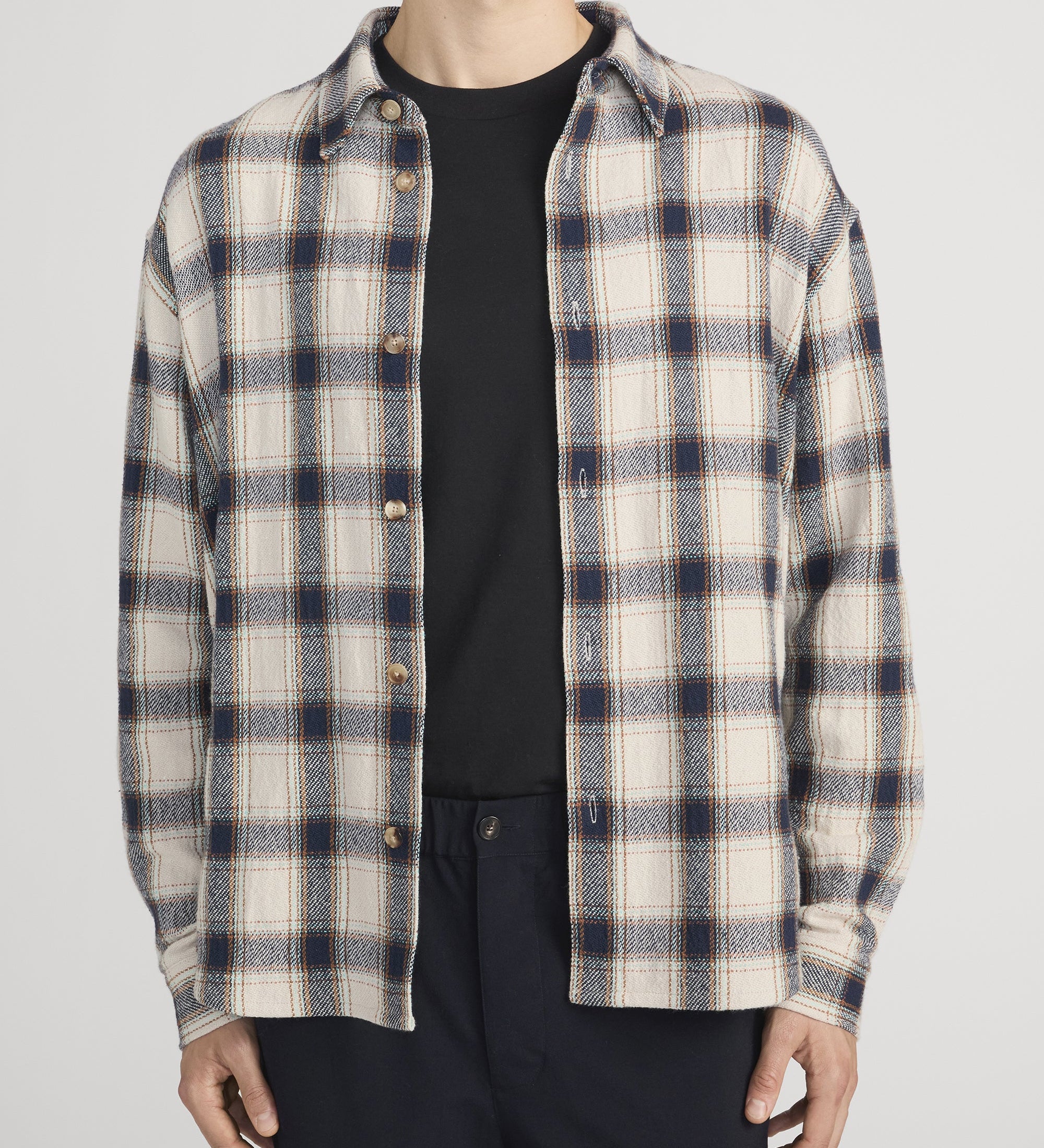 FRAME - Plaid Overshirt