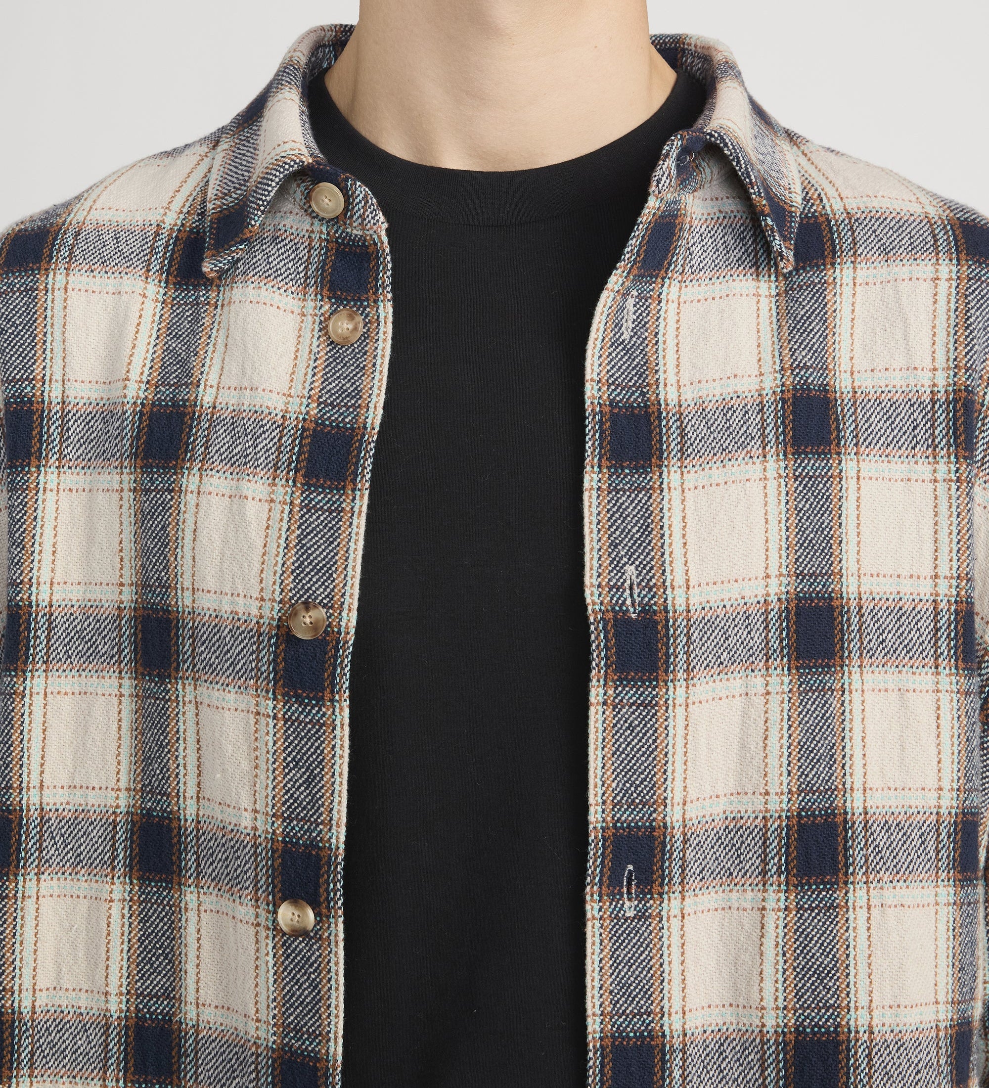 FRAME - Plaid Overshirt