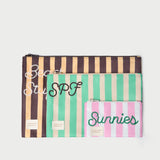 Loeffler Randall - Murphy Embroidered Stripe Pouch Set